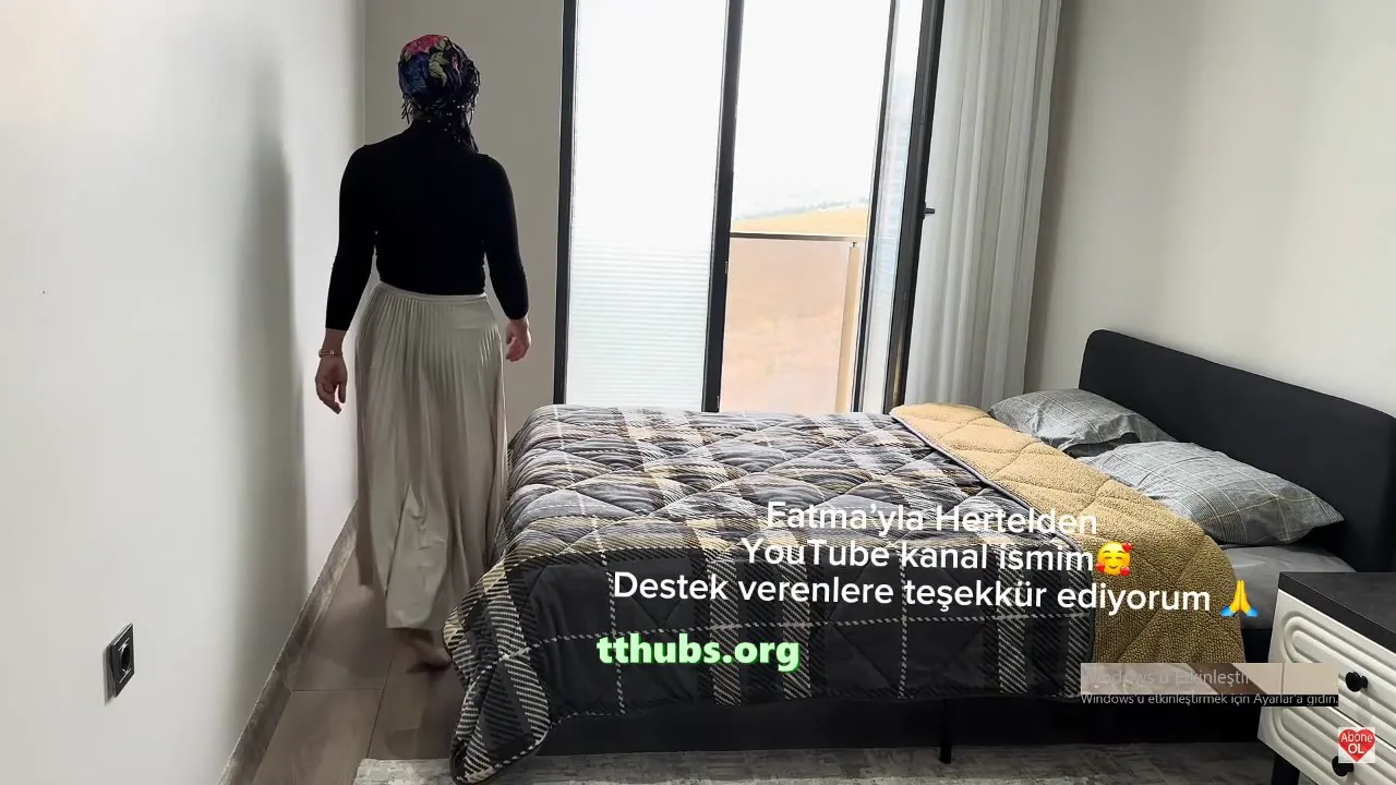 Fatmayla Hertelden Ifşa Banyo Yatak Odası Temizledi